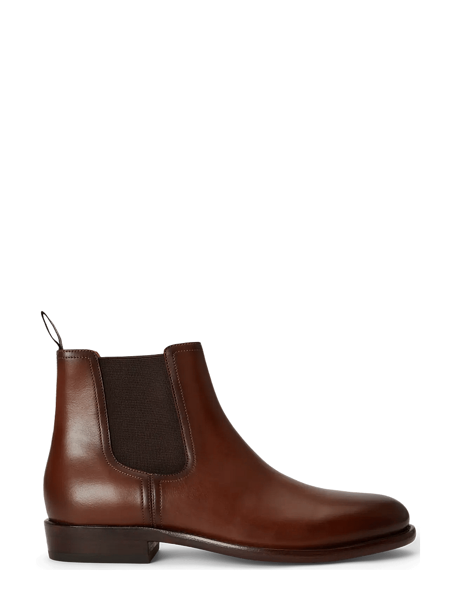 Polo Ralph Lauren - Owen Leather Chelsea Boot - chelsea boots - polo tan - 0