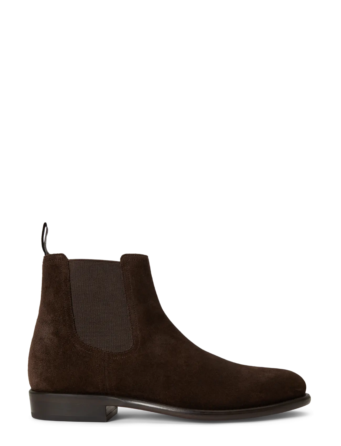 Polo Ralph Lauren Owen Suede Chelsea Boot - Schuhe - DARK CHOCOLATE / brown