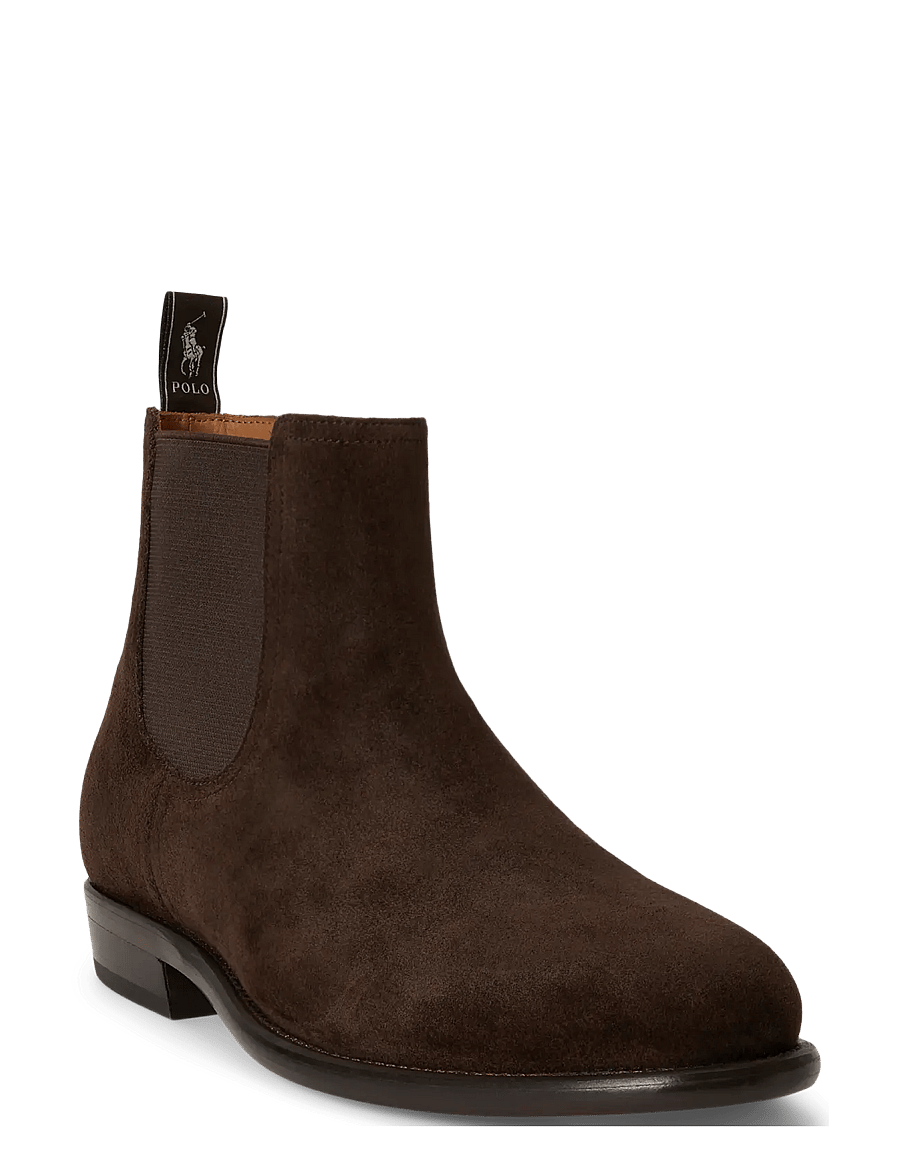 Polo Ralph Lauren - Owen Suede Chelsea Boot - chelsea boots - dark chocolate - 1