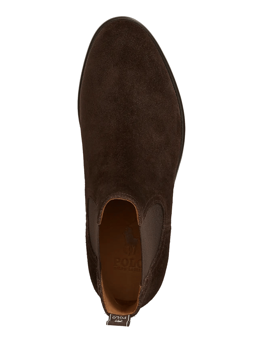 Polo Ralph Lauren - Owen Suede Chelsea Boot - chelsea boots - dark chocolate - 3