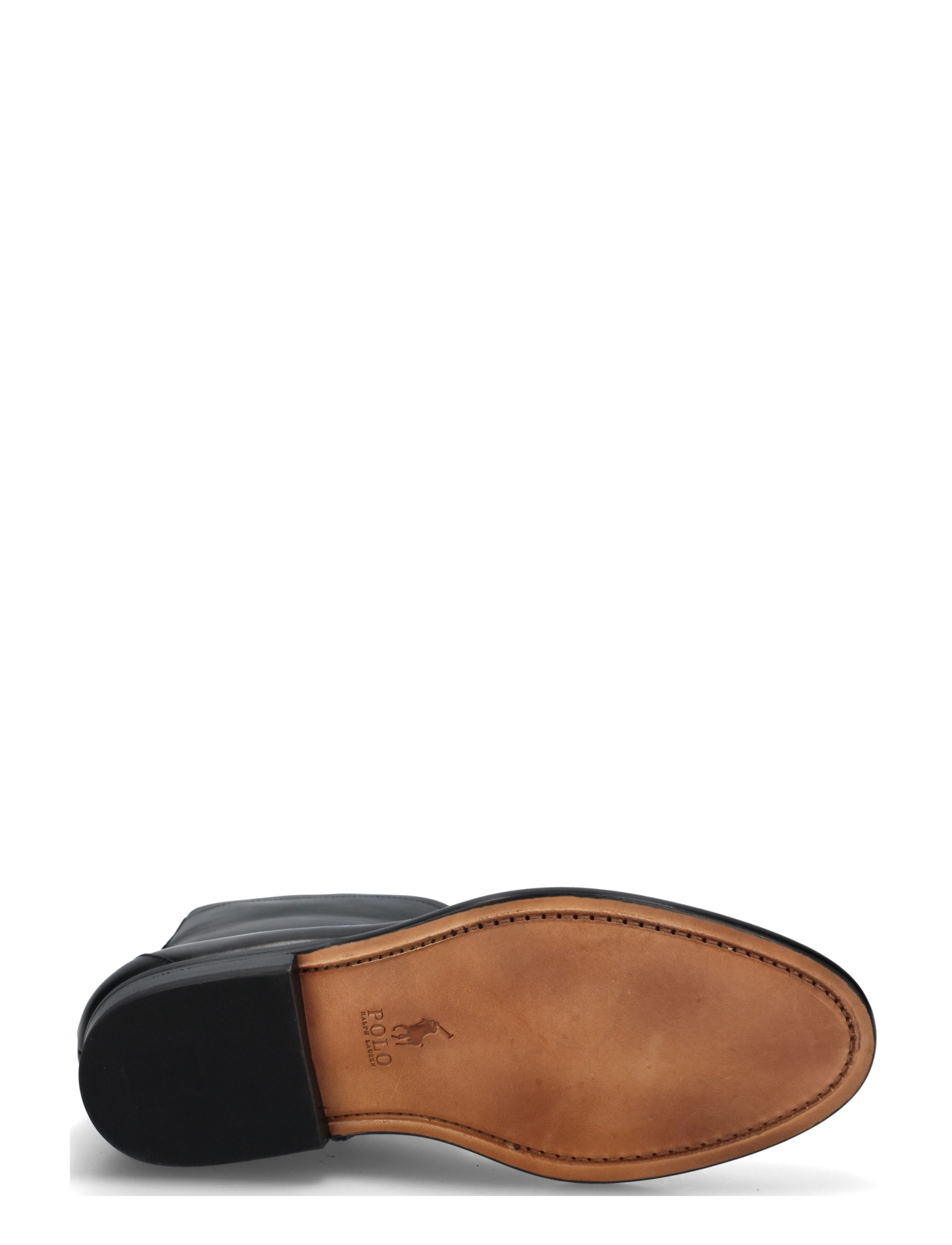 Polo Ralph Lauren - Owen Leather Zip Ankle Boot - chelsea-saapad - black - 4