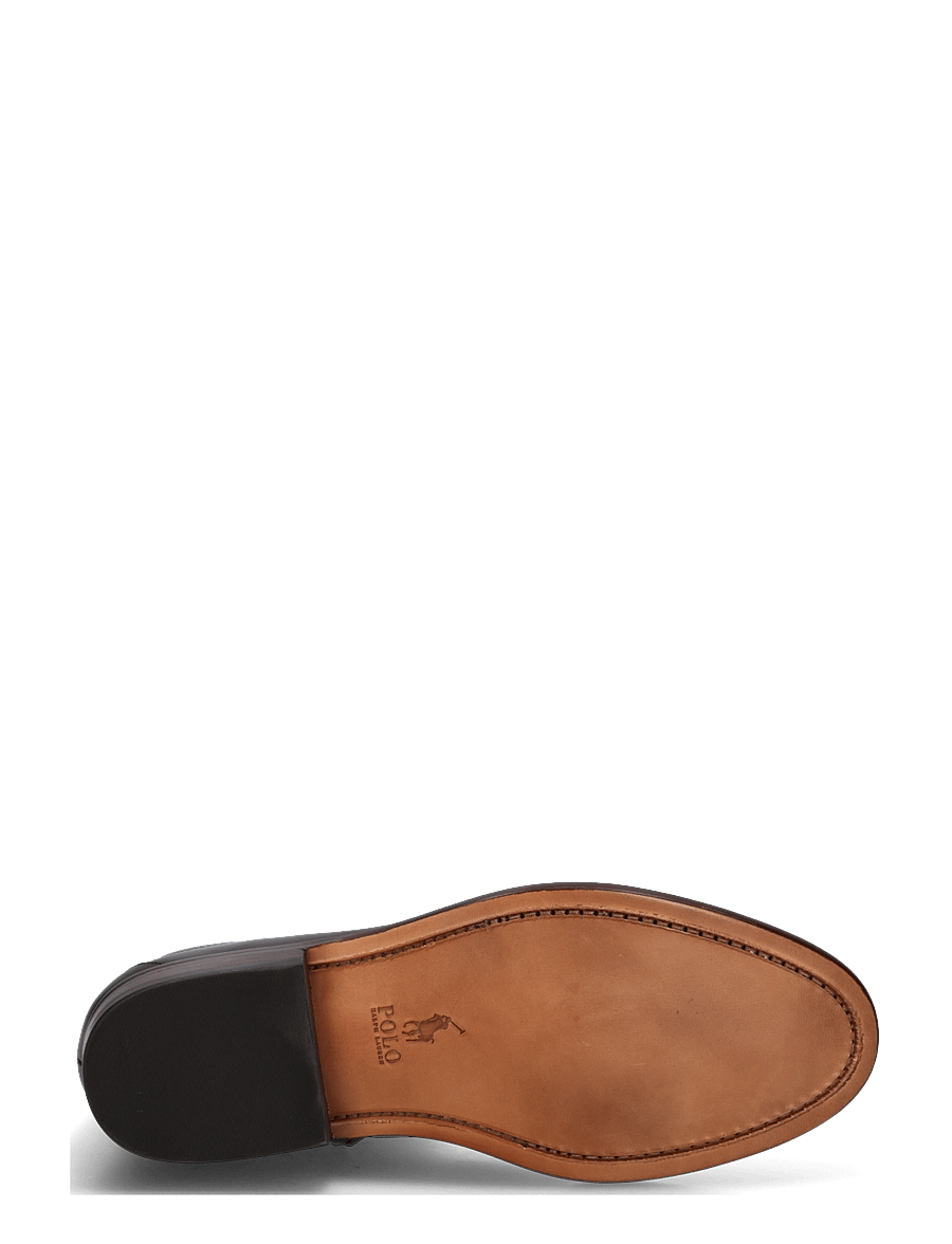 Polo Ralph Lauren - Owen Leather Zip Ankle Boot - chelsea boots - dark brown - 4