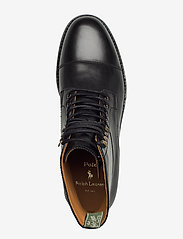 Polo Ralph Lauren - Bryson Cap-Toe Leather Boot - suvarstomieji batai - black - 3
