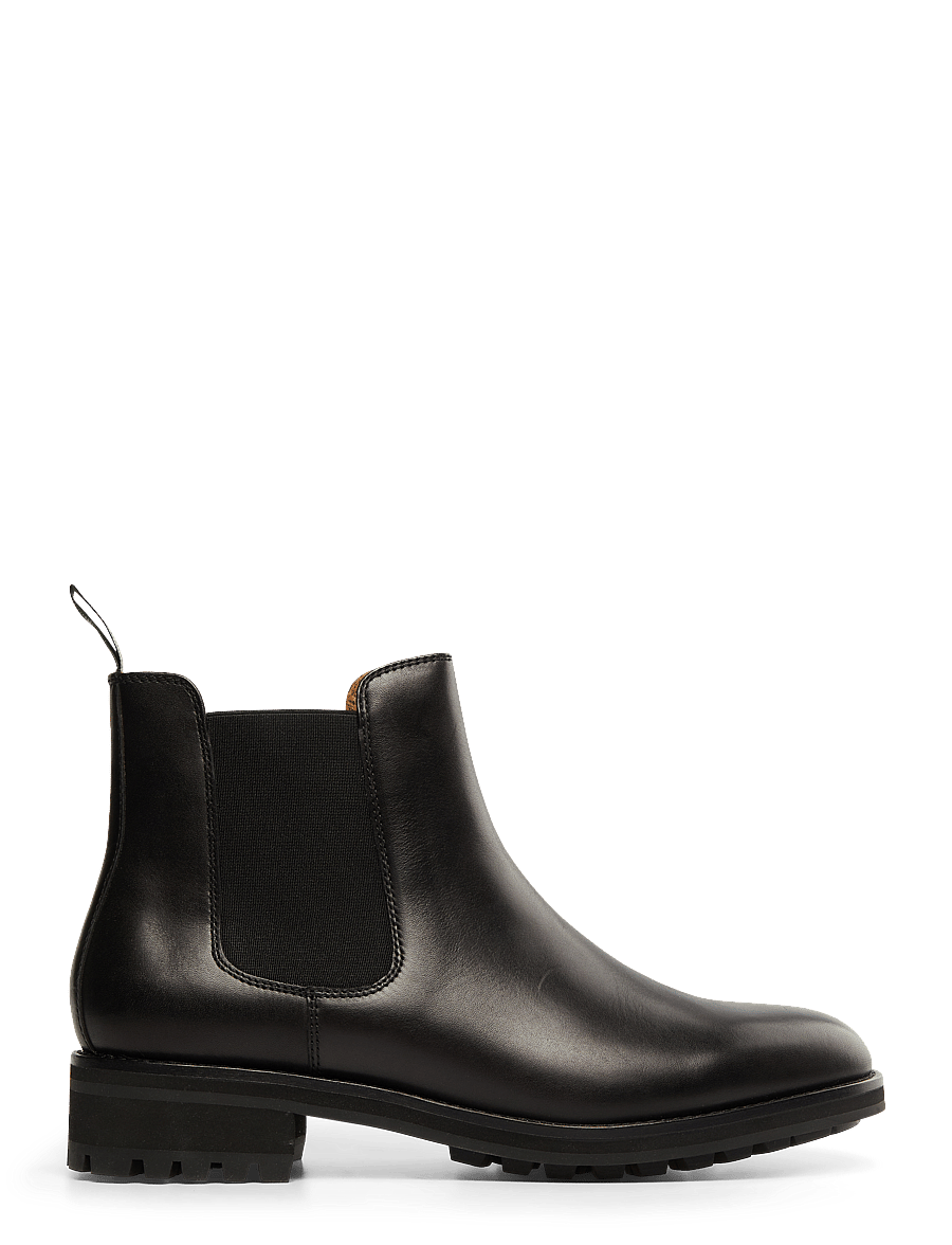 Polo Ralph Lauren - DRESS CALF-BRYSON CHLS-BO-CSL - chelsea boots - black - 0