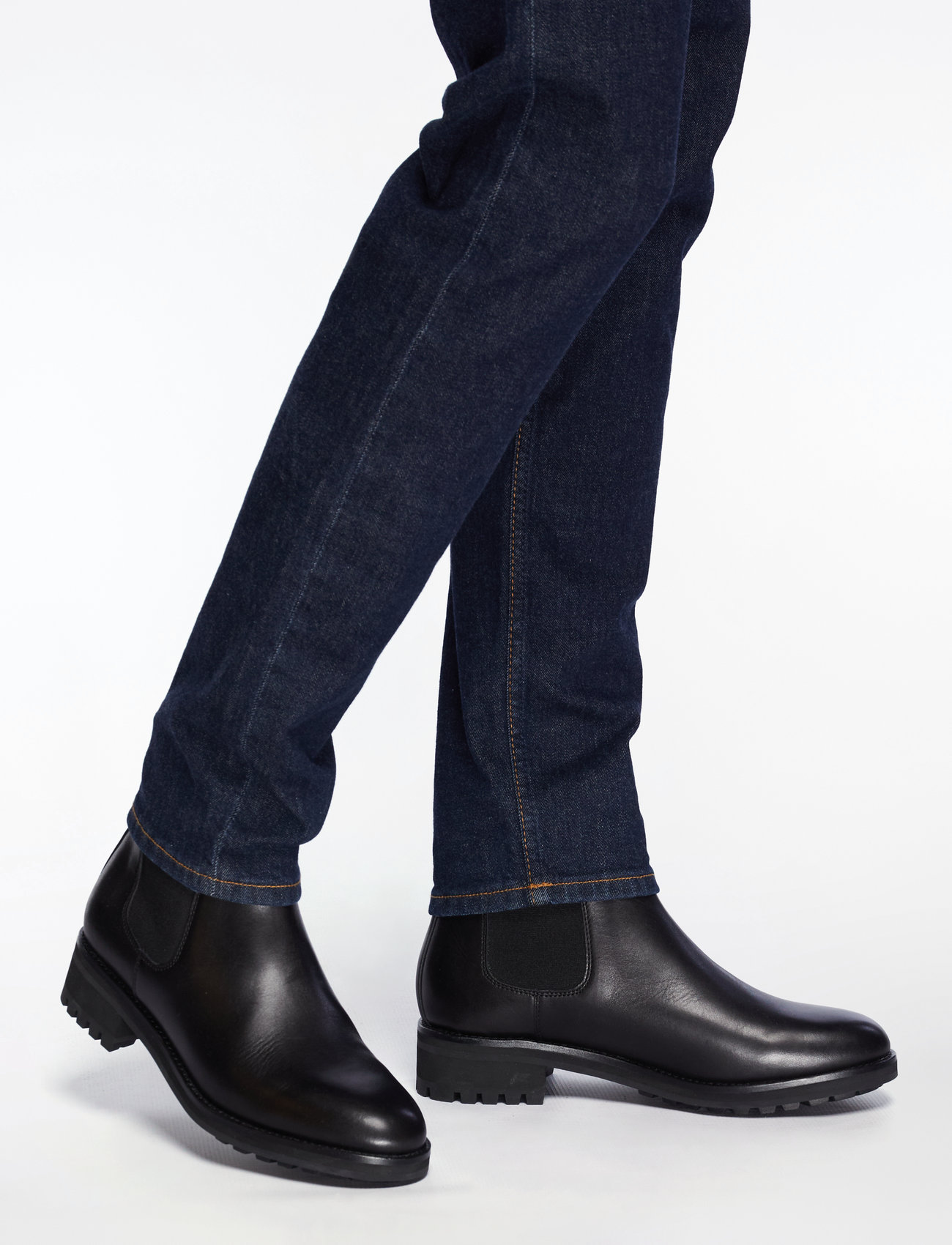 Polo Ralph Lauren - Bryson Leather Chelsea Boot - chelsea boots - black - 0