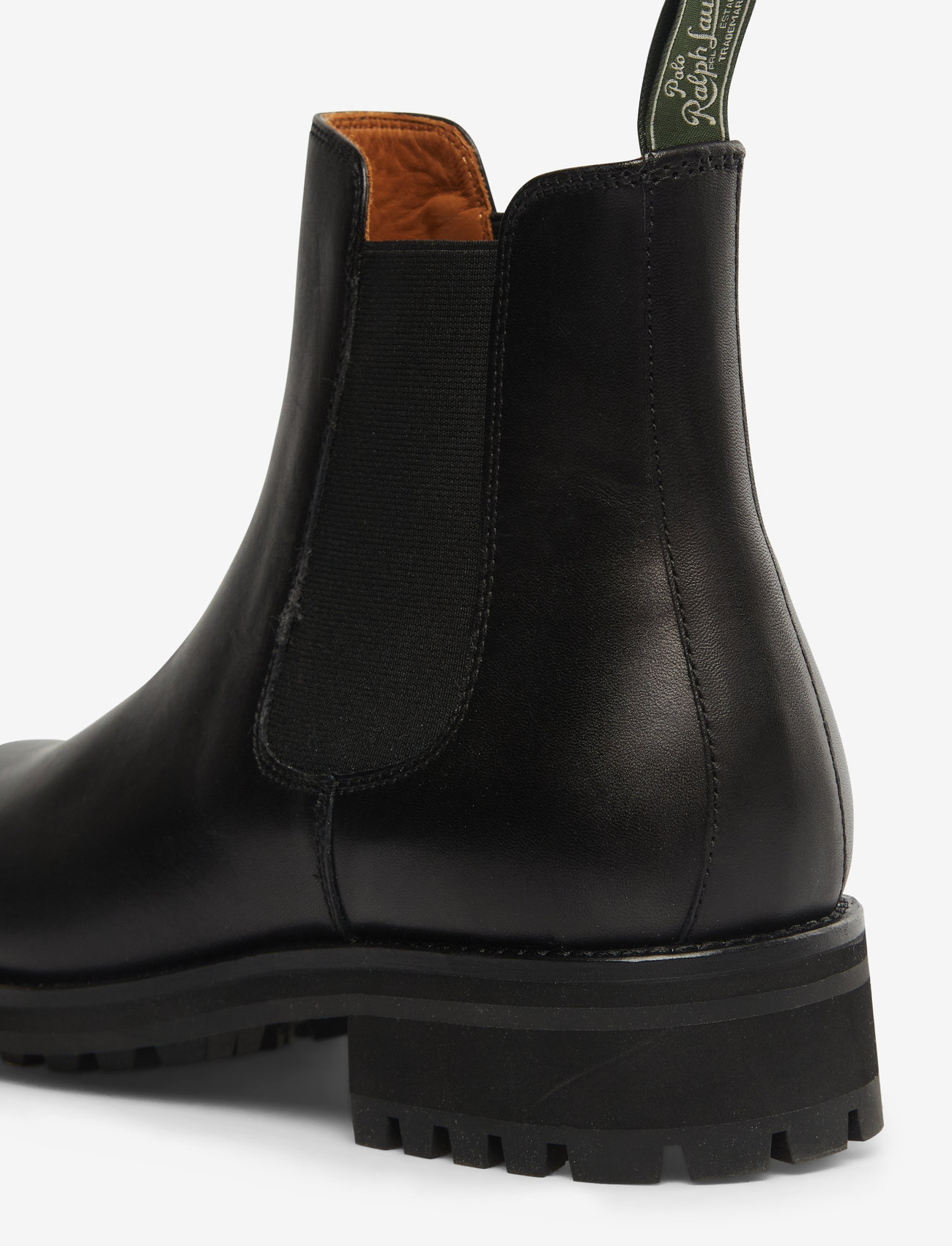 Polo Ralph Lauren - Bryson Leather Chelsea Boot - chelsea boots - black - 5