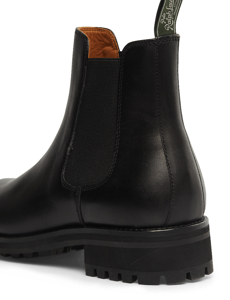 Polo Ralph Lauren - Bryson Leather Chelsea Boot - chelsea boots - black - 5