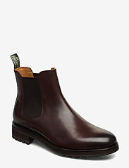 Bryson Leather Chelsea Boot - POLO BROWN