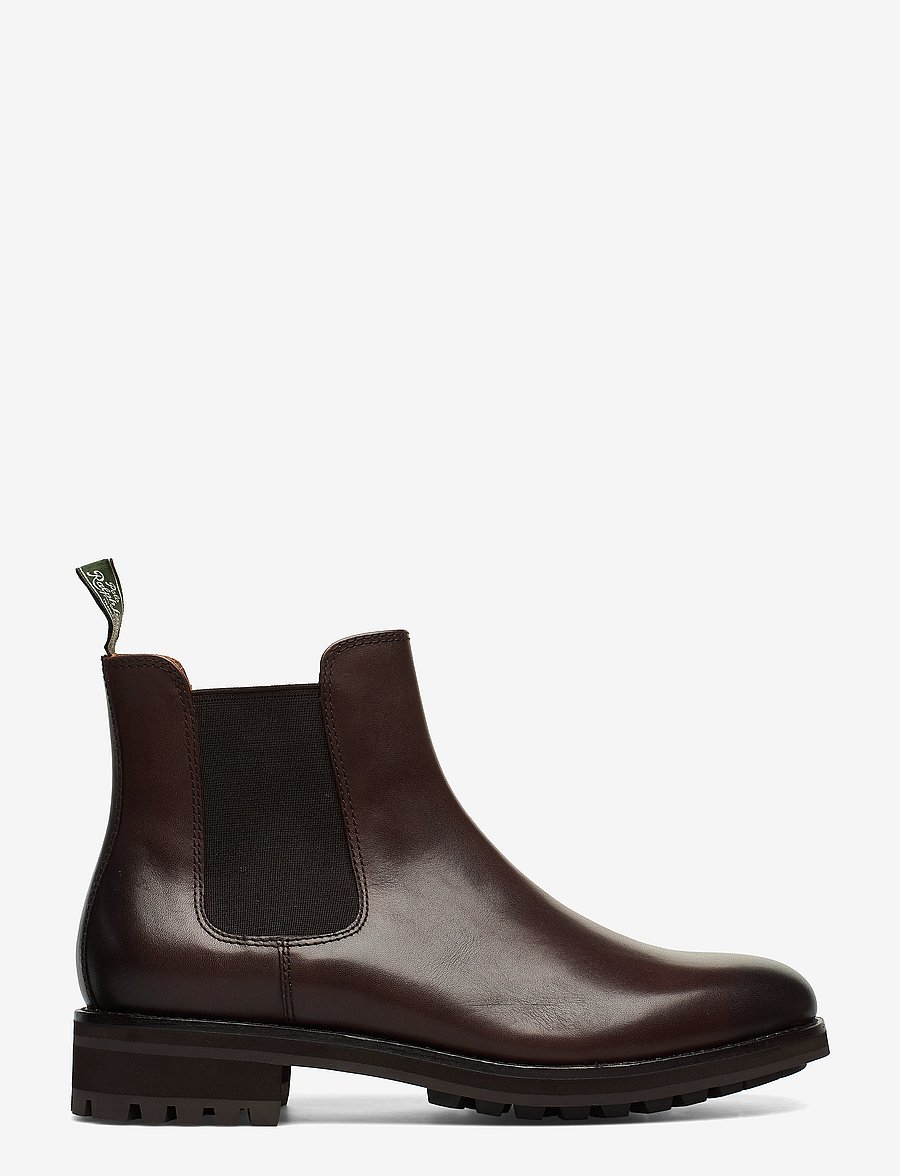 Polo Ralph Lauren - Bryson Leather Chelsea Boot - chelsea-saapad - polo brown - 1