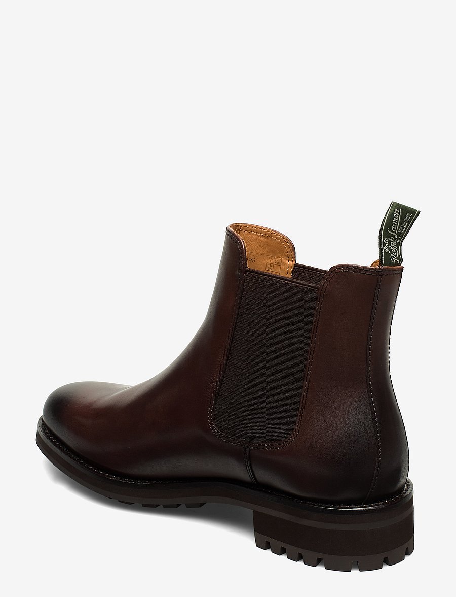 Polo Ralph Lauren - Bryson Leather Chelsea Boot - chelsea-saapad - polo brown - 2