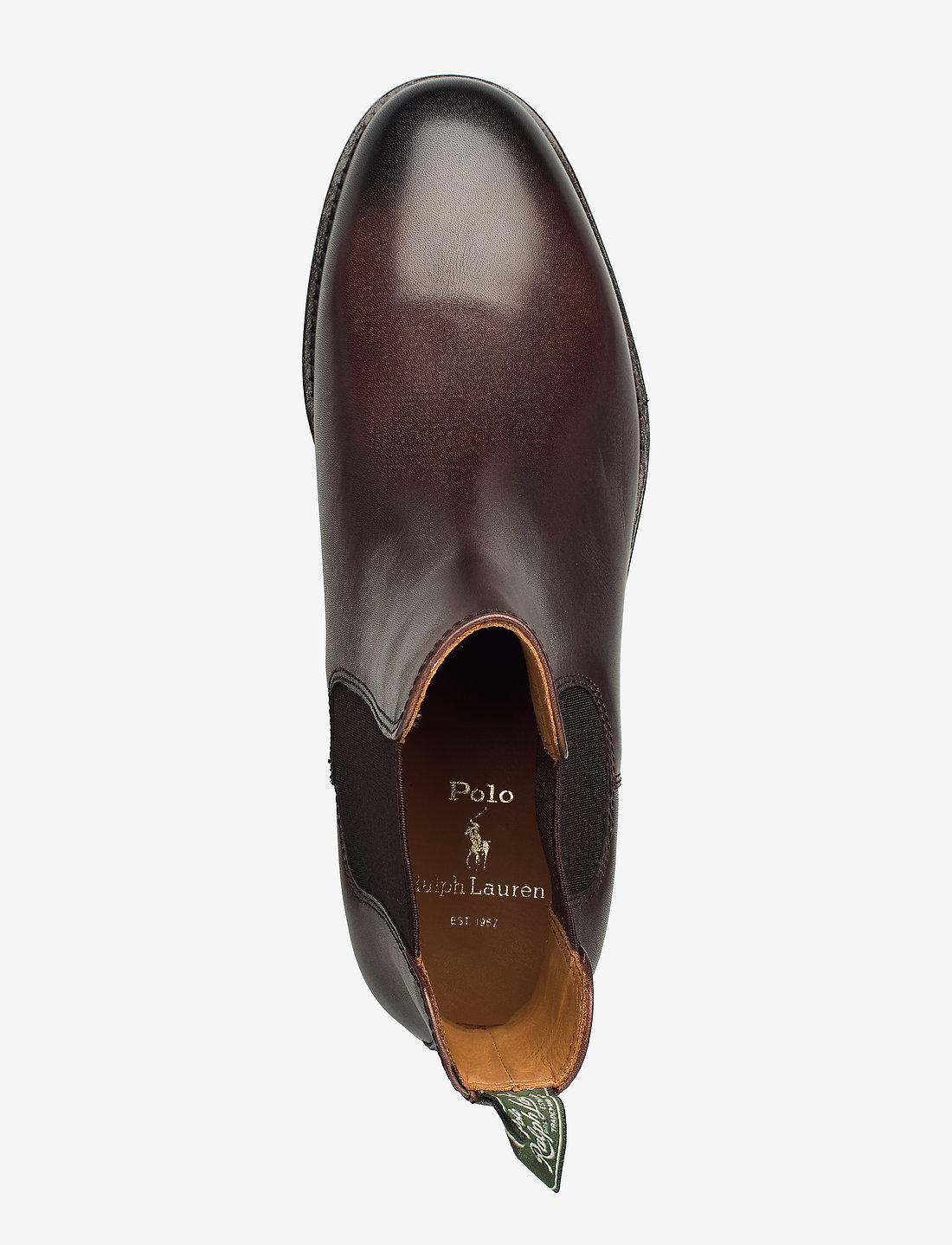Polo Ralph Lauren - Bryson Leather Chelsea Boot - chelsea boots - polo brown - 3