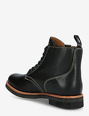 Polo Ralph Lauren - Tumbled Leather Boot - Šņorējami - black - 2