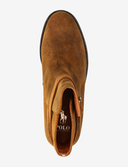 Polo Ralph Lauren - Bryson Waxed Suede Buckled Boot - kõrbesaapad - teak - 2