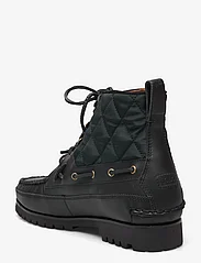 Polo Ralph Lauren - Ranger Mid Leather & Quilted Canvas Boot - suvarstomieji batai - black - 2