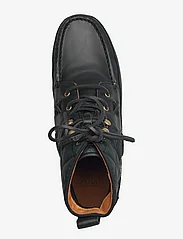 Polo Ralph Lauren - Ranger Mid Leather & Quilted Canvas Boot - Šņorējami - black - 3