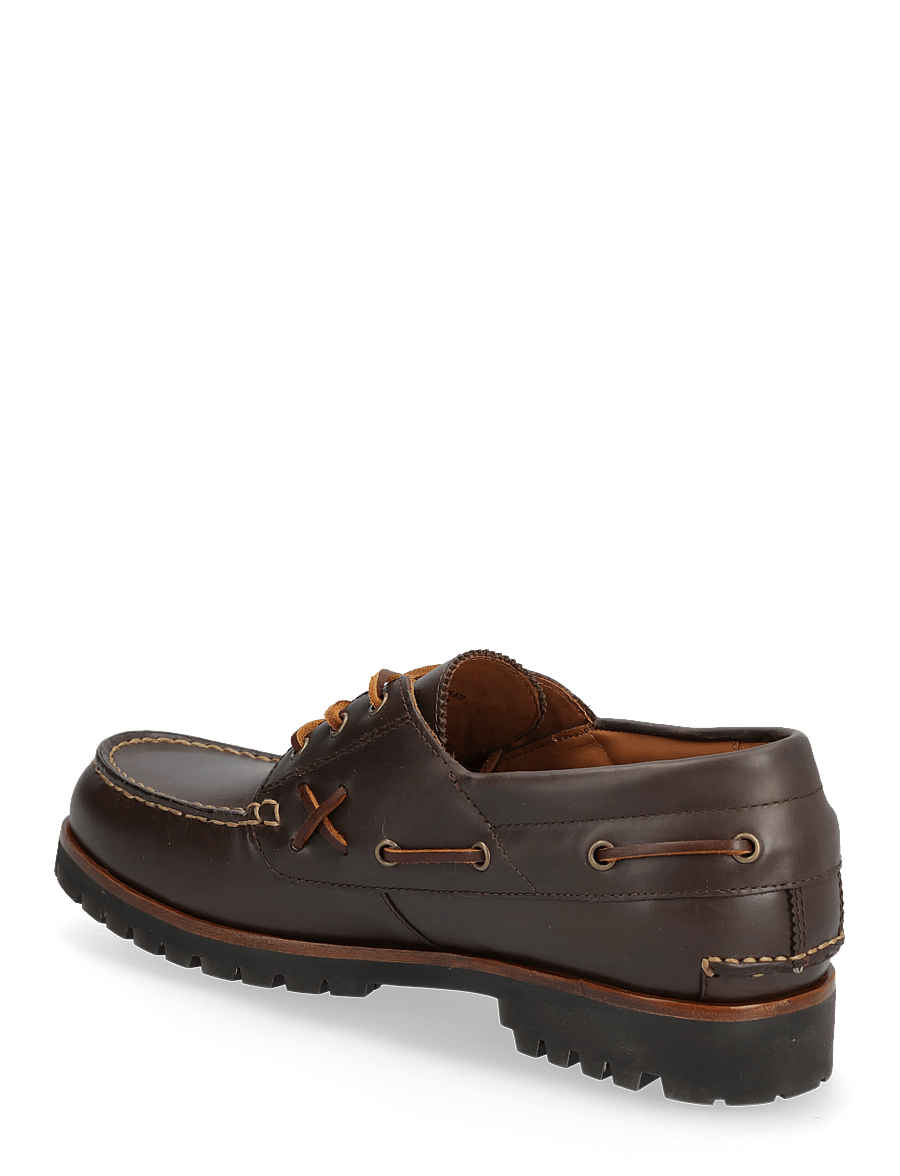 Polo Ralph Lauren - LEATHER-RANGER DECK-CS-BTS - shop by occasion - dk brown - 1