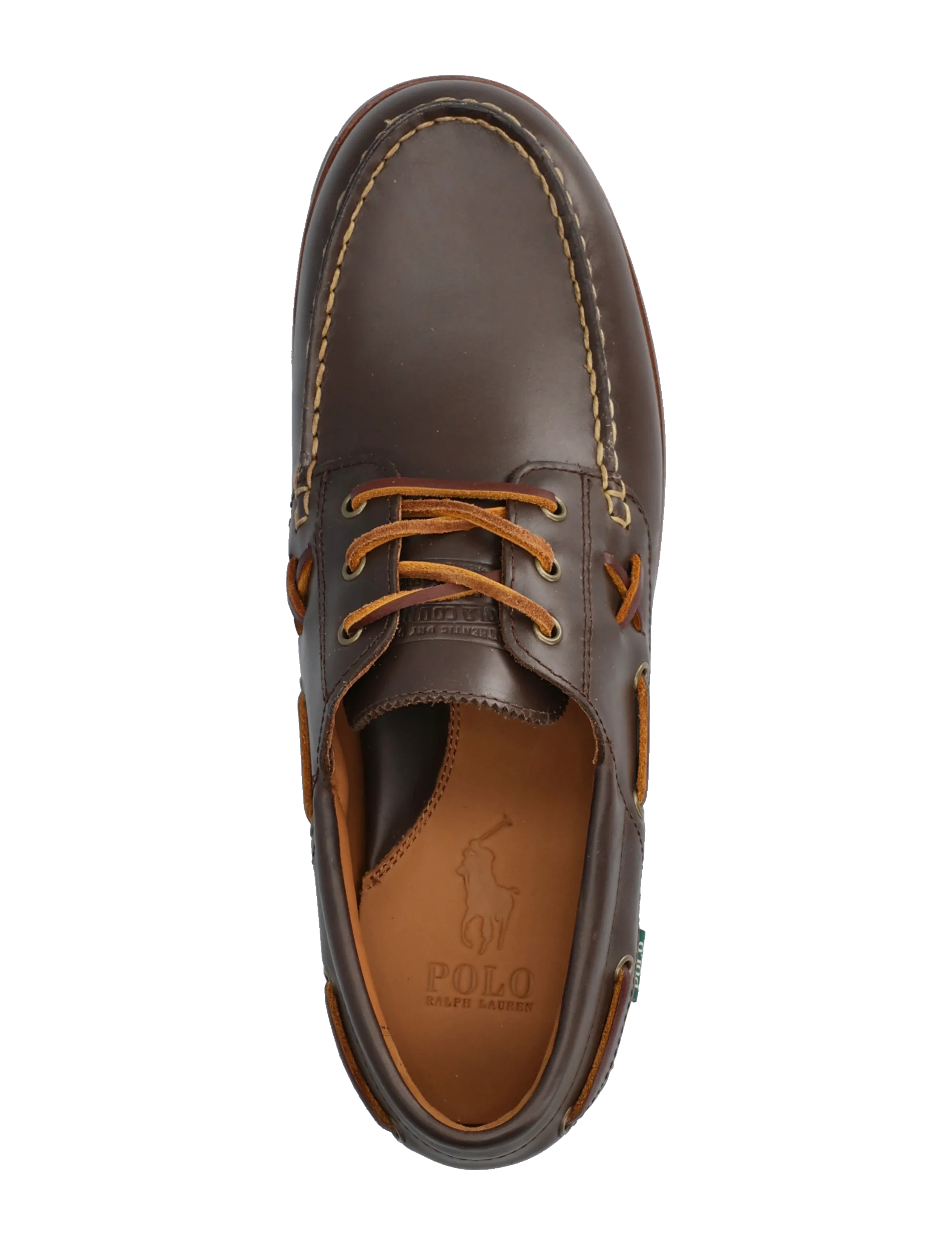 Polo Ralph Lauren - Ranger Leather Boat Shoe - shop by occasion - dk brown - 3