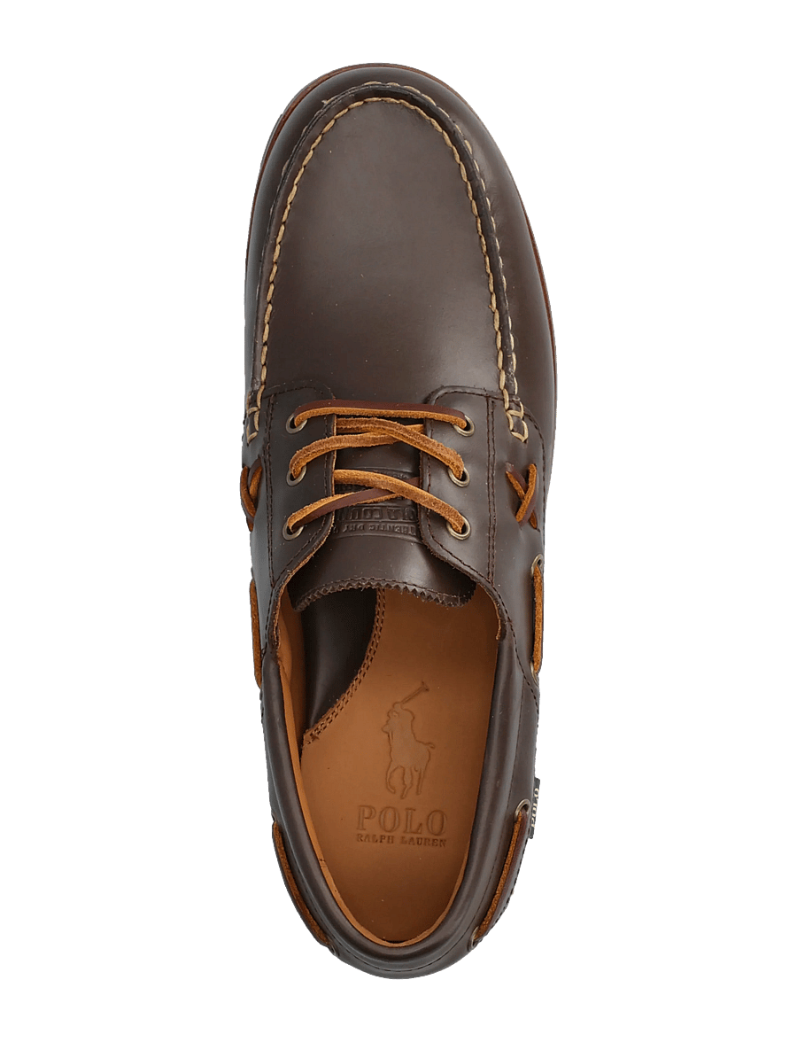 Polo Ralph Lauren - LEATHER-RANGER DECK-CS-BTS - shop by occasion - dk brown - 3