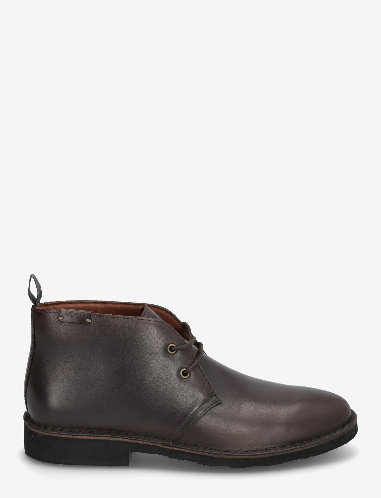 Polo Ralph Lauren - Talan Leather Chukka Boot - chukka boots - dk brown - 1
