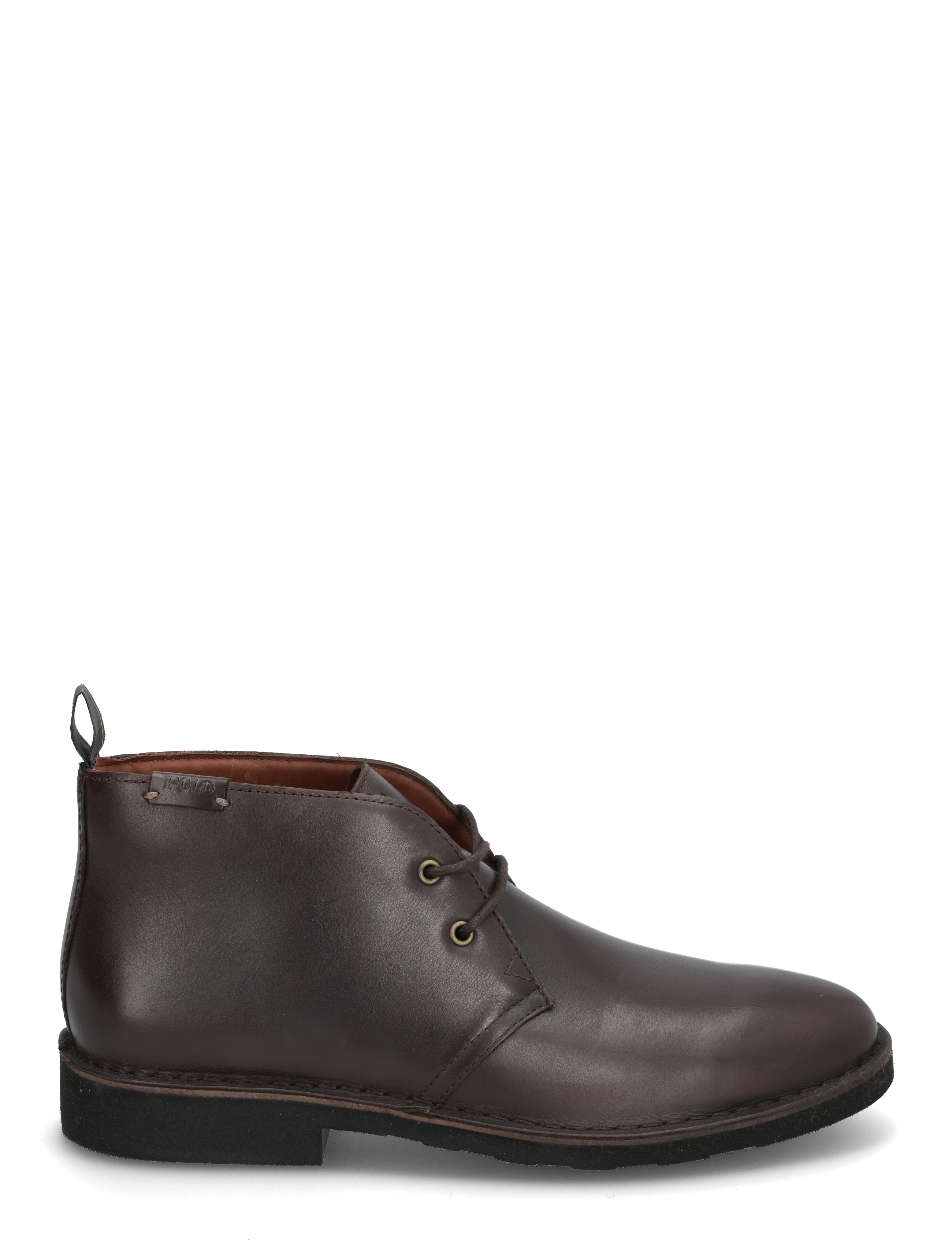 Polo Ralph Lauren - Talan Leather Chukka Boot - chukka boots - dk brown - 1