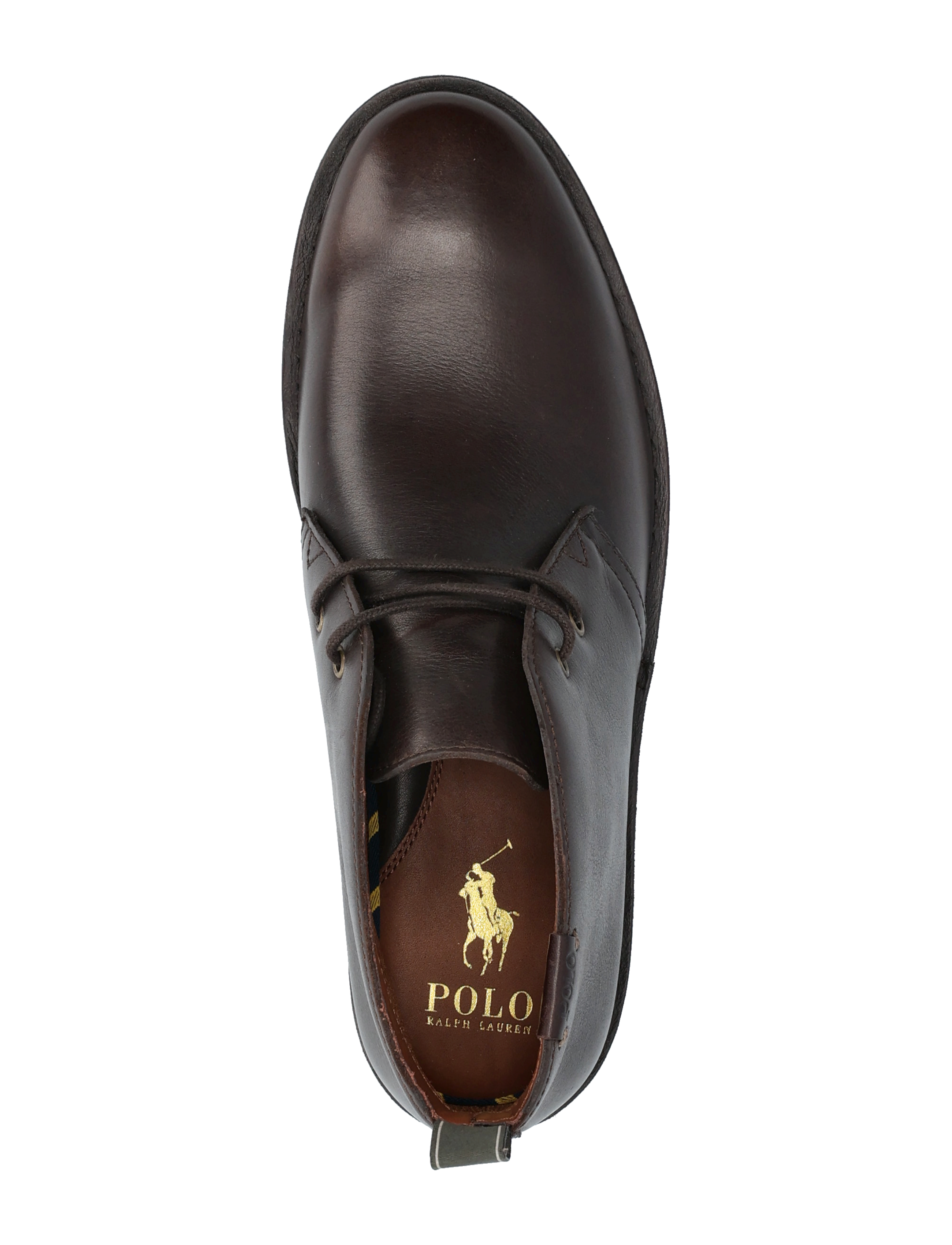 Polo Ralph Lauren - Talan Leather Chukka Boot - chukka boots - dk brown - 3