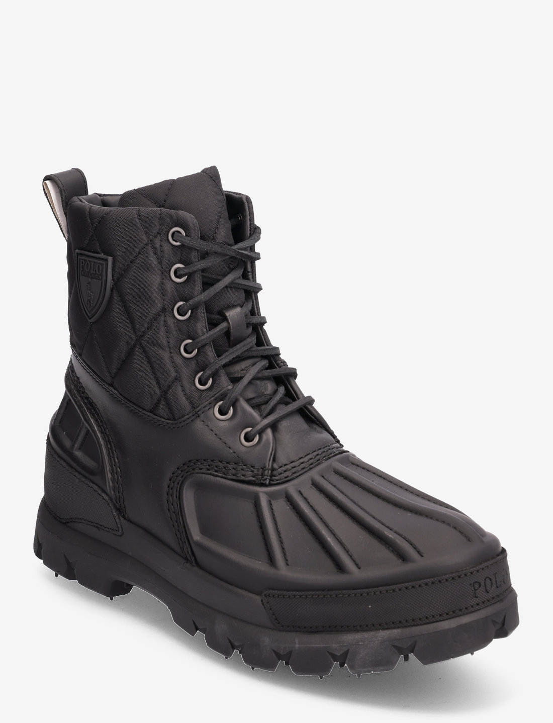 Polo Ralph Lauren Oslo High Quilted Oxford Leather Boot Winter