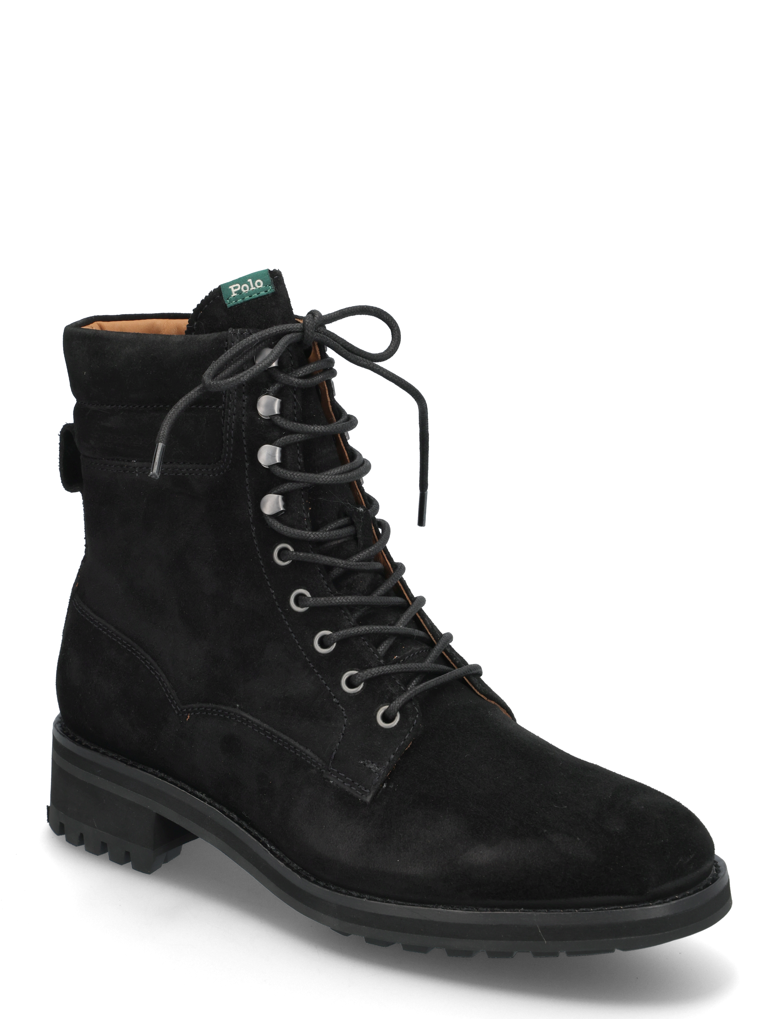 Polo Ralph Lauren SUEDE-BRYSON FD BT-BO-TAL - Sko - BLACK / black