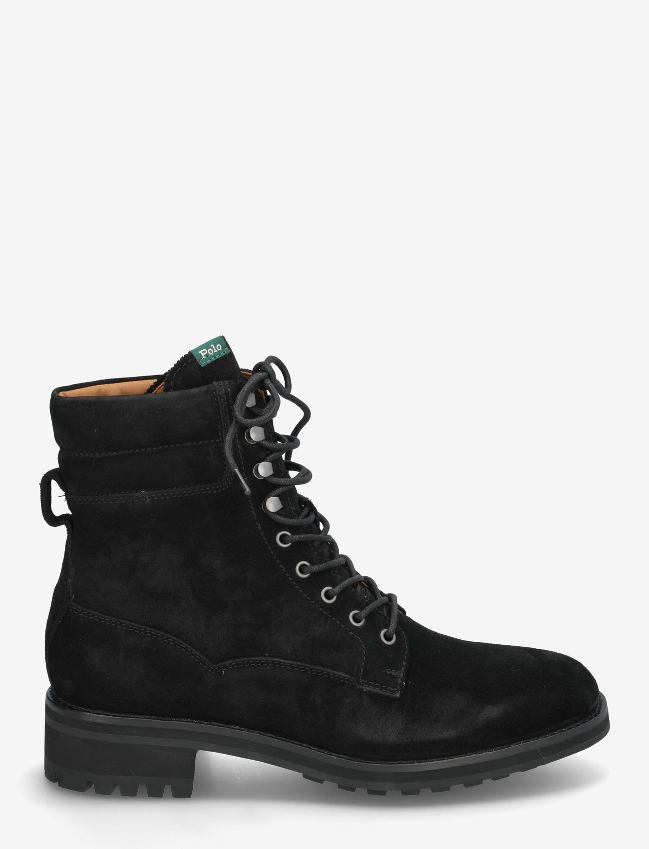 Polo Ralph Lauren - SUEDE-BRYSON FD BT-BO-TAL - laced boots - black - 1