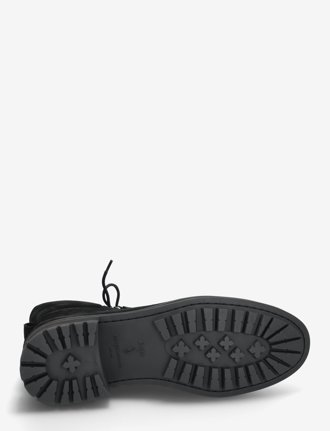 Polo Ralph Lauren - SUEDE-BRYSON FD BT-BO-TAL - laced boots - black - 4