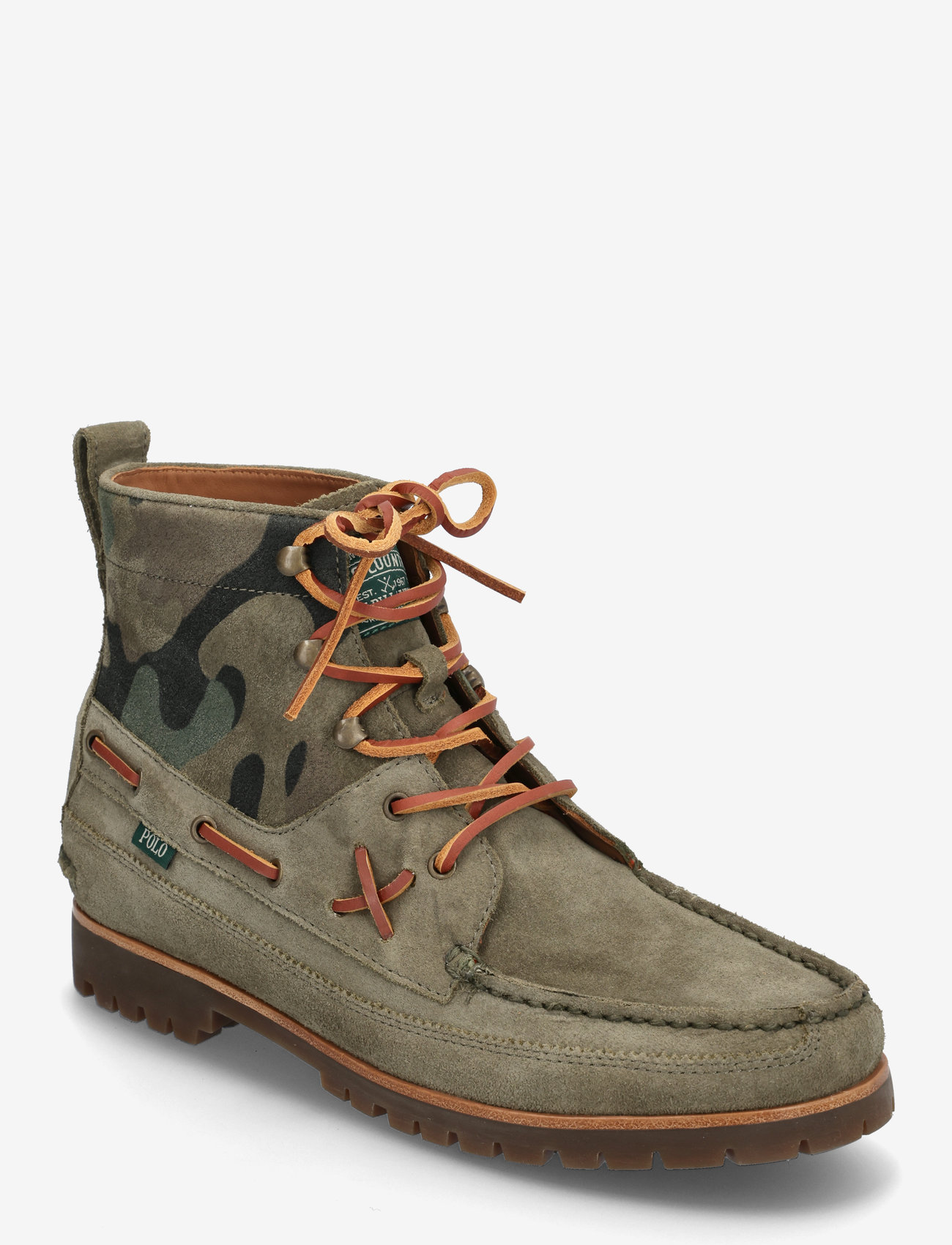 Polo Ralph Lauren Ranger Mid Camo Suede Boot (RAF812945351) Laced boots 