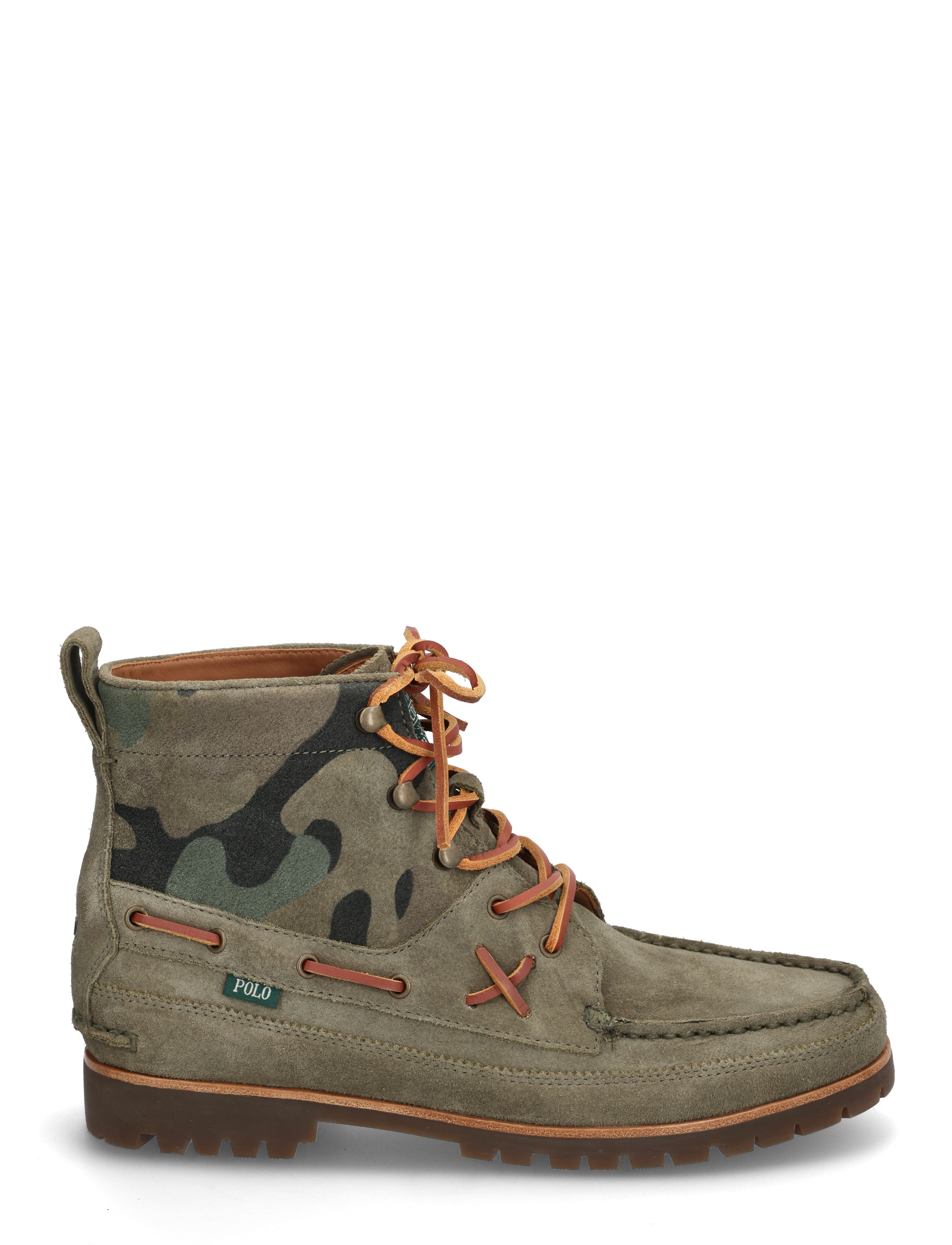 Polo Ralph Lauren - Ranger Mid Camo Suede Boot - olive/camo - 1