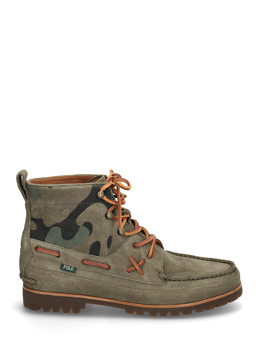 Polo Ralph Lauren - Ranger Mid Camo Suede Boot - olive/camo - 1