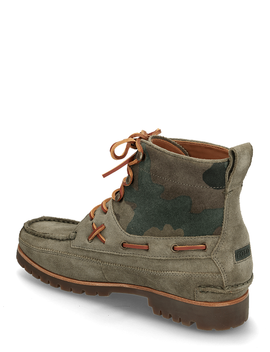 Polo Ralph Lauren - Ranger Mid Camo Suede Boot - olive/camo - 2