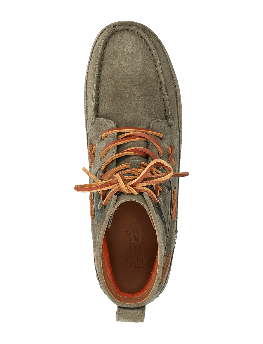 Polo Ralph Lauren - Ranger Mid Camo Suede Boot - olive/camo - 3