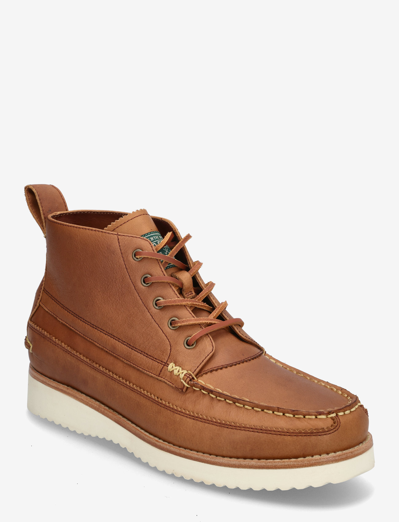 Polo Ralph Lauren - Ranger Leather Workboot - kängor med snörning - polo tan - 0