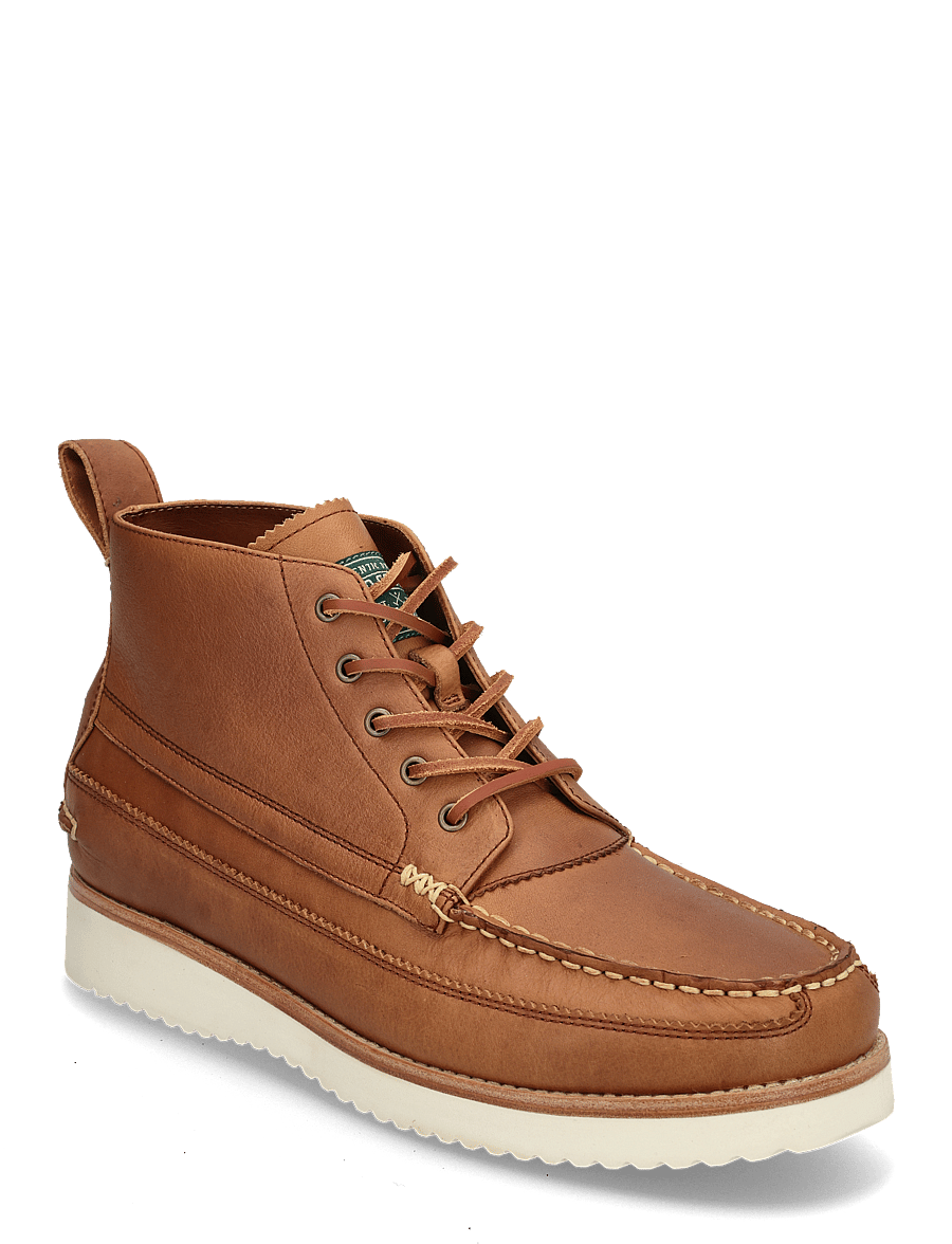 Polo Ralph Lauren - LEATHER-RANGER WRKBT-BO-LCB - bottes lacées - polo tan - 0