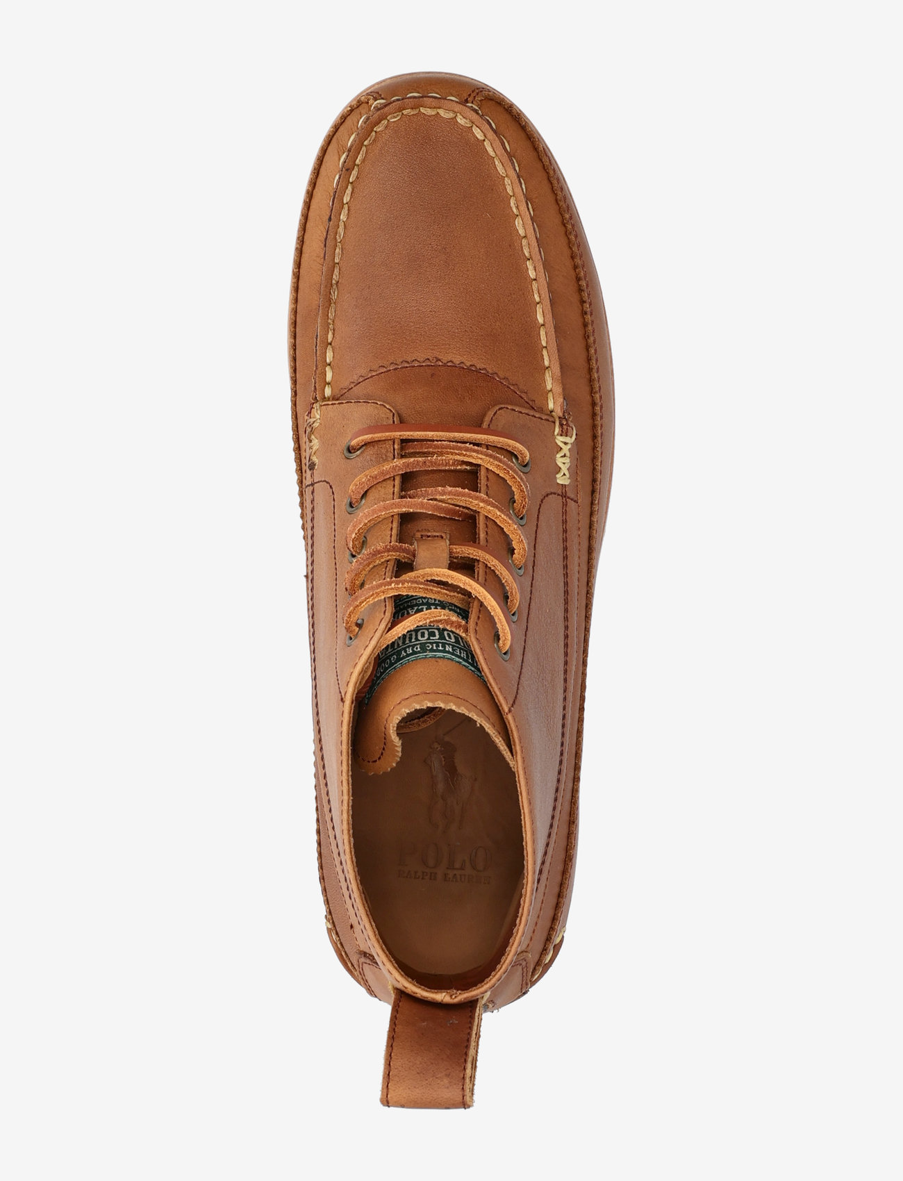 Polo Ralph Lauren - Ranger Leather Workboot - kängor med snörning - polo tan - 3