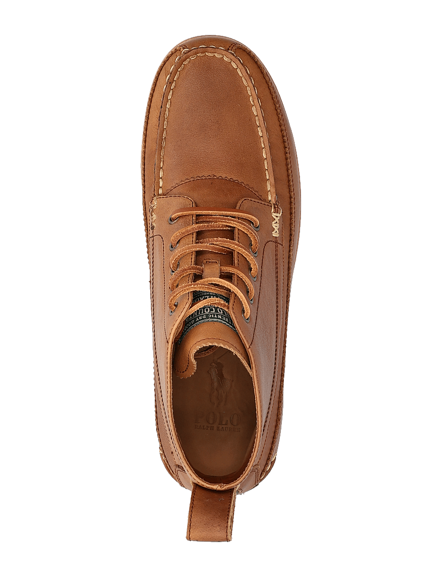 Polo Ralph Lauren - LEATHER-RANGER WRKBT-BO-LCB - bottes lacées - polo tan - 3