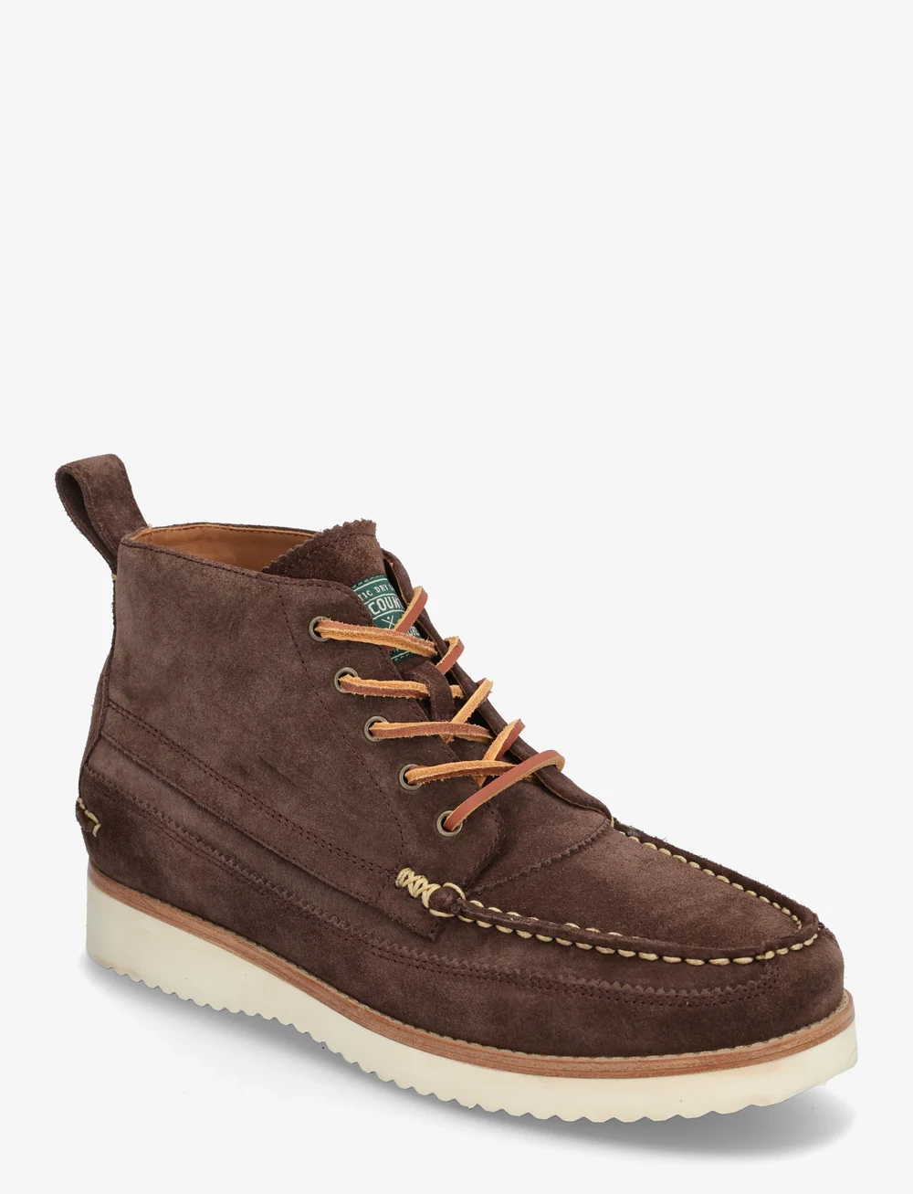 Polo Ralph Lauren - Ranger Suede Workboot - kängor med snörning - dark brown - 0