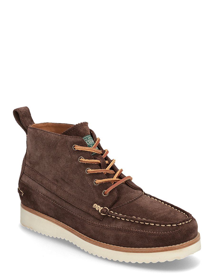 Polo Ralph Lauren - SUEDE-RANGER WRKBT-BO-LCB - boots - dark brown - 0