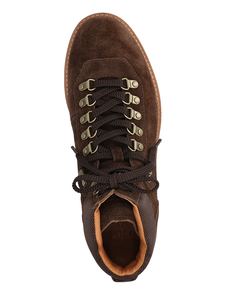 Polo Ralph Lauren - SUEDE-ALPN BT LITE-BO-MCB - boots - chocolate brown - 3