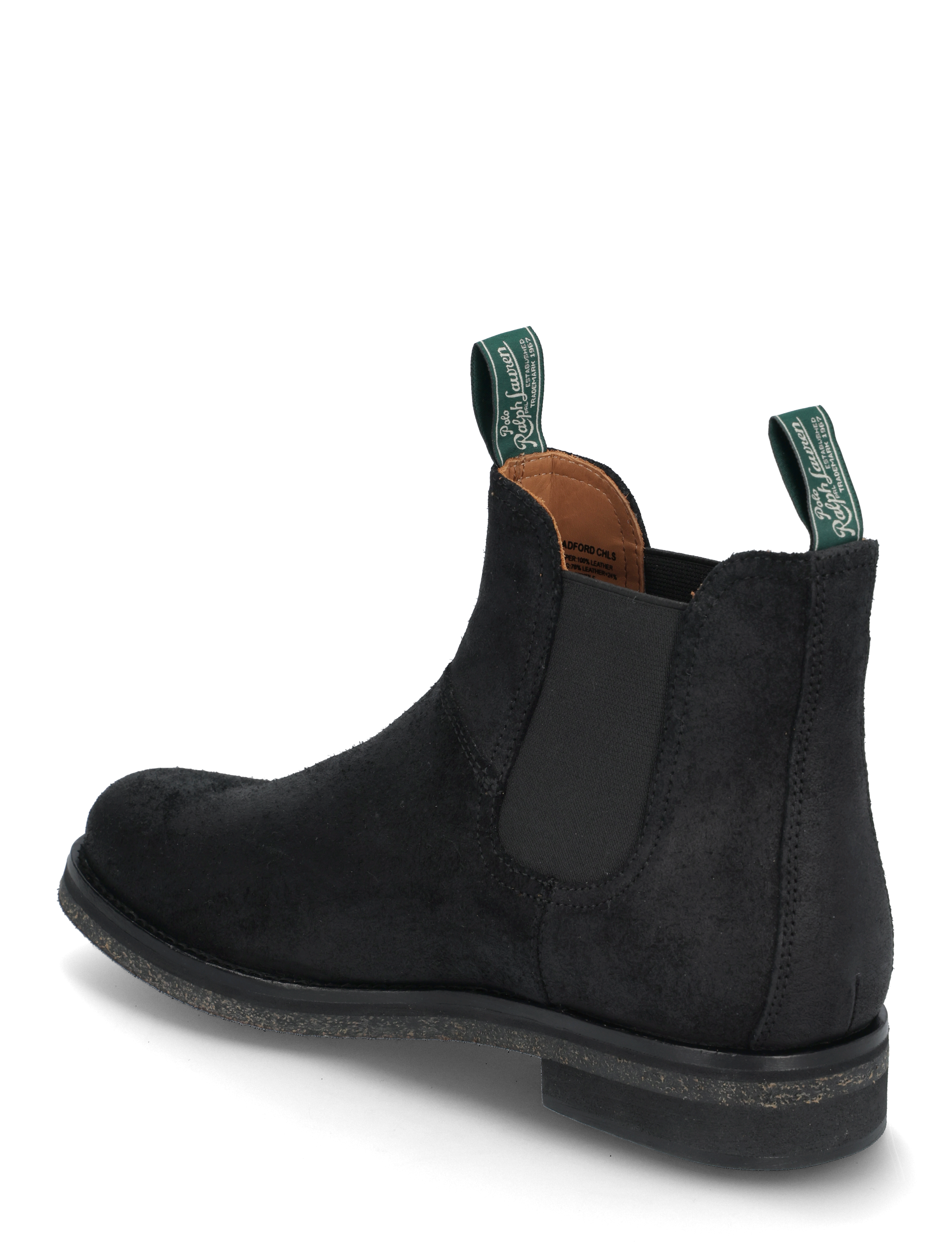 Polo Ralph Lauren - SUEDE-RADFORD CHLS-BO-TAL - chelsea-stígvél - black - 2