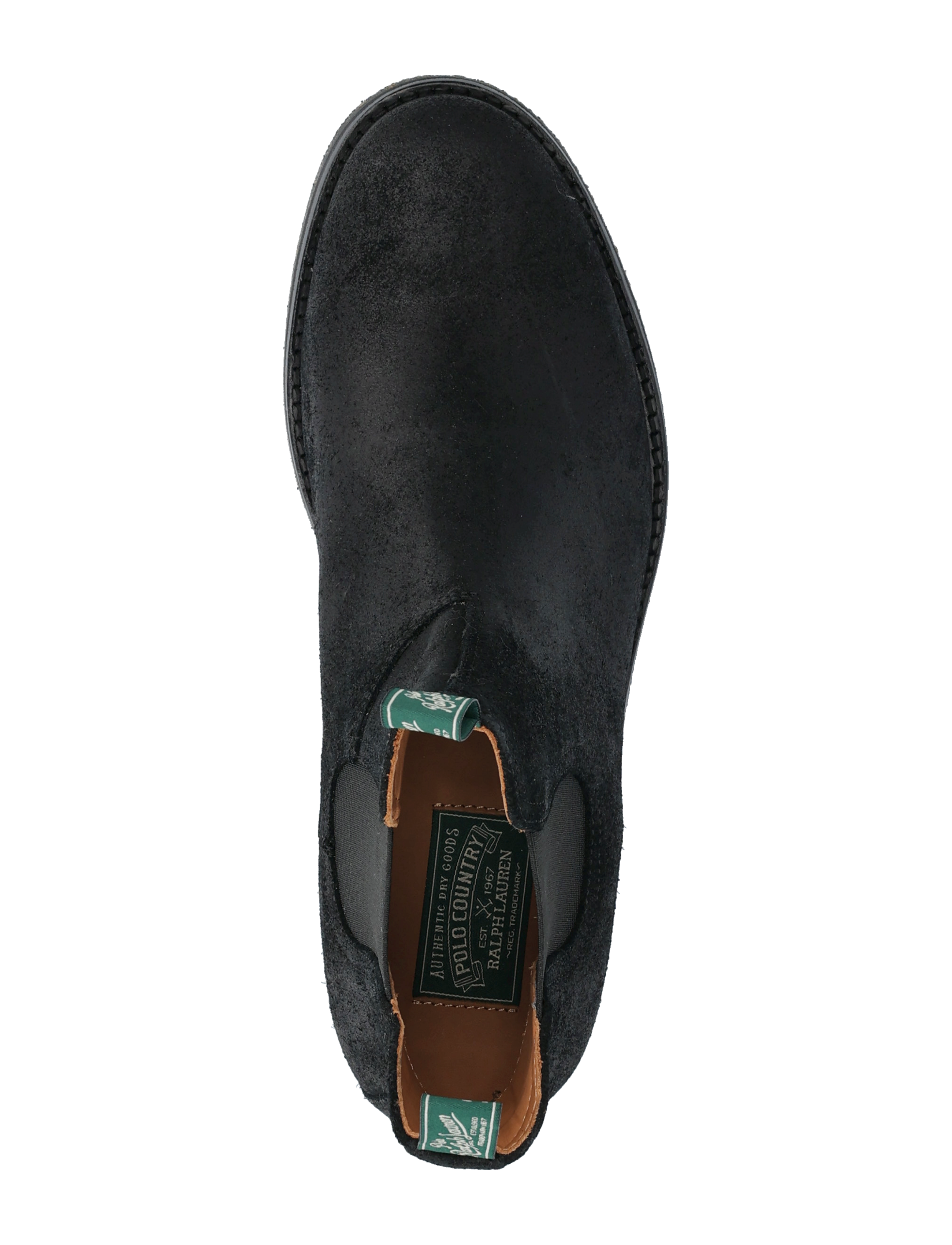Polo Ralph Lauren - SUEDE-RADFORD CHLS-BO-TAL - chelsea-stígvél - black - 3