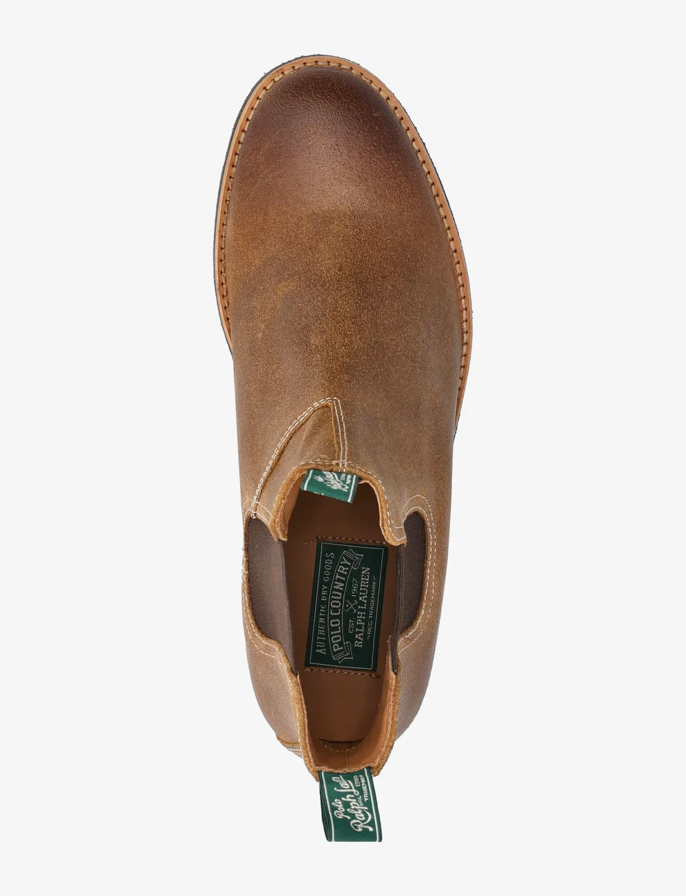 Polo Ralph Lauren - SUEDE-RADFORD CHLS-BO-TAL - chelsea boots - light java - 3