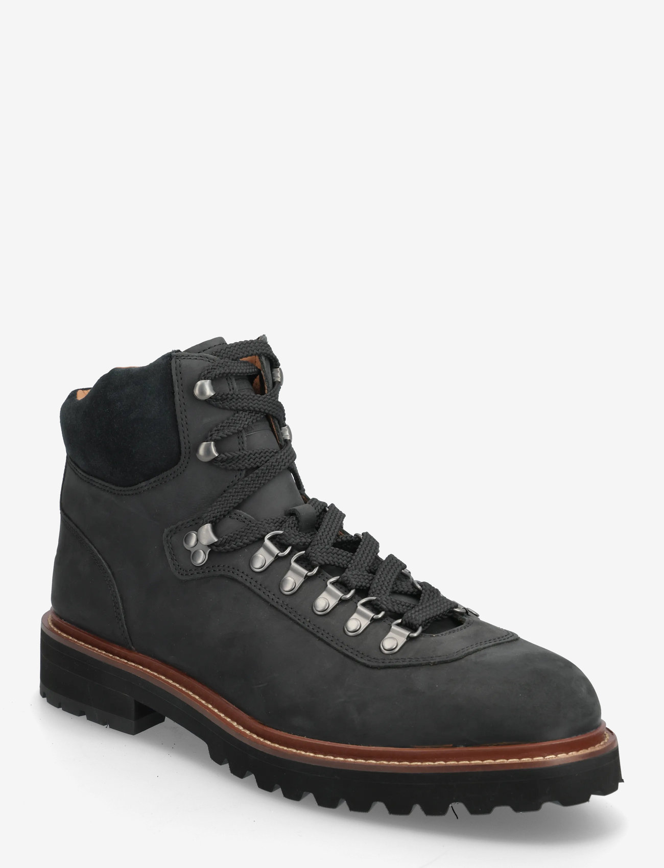 Polo Ralph Lauren - Alpine Leather Trail Boot - vinterstøvler - black - 0