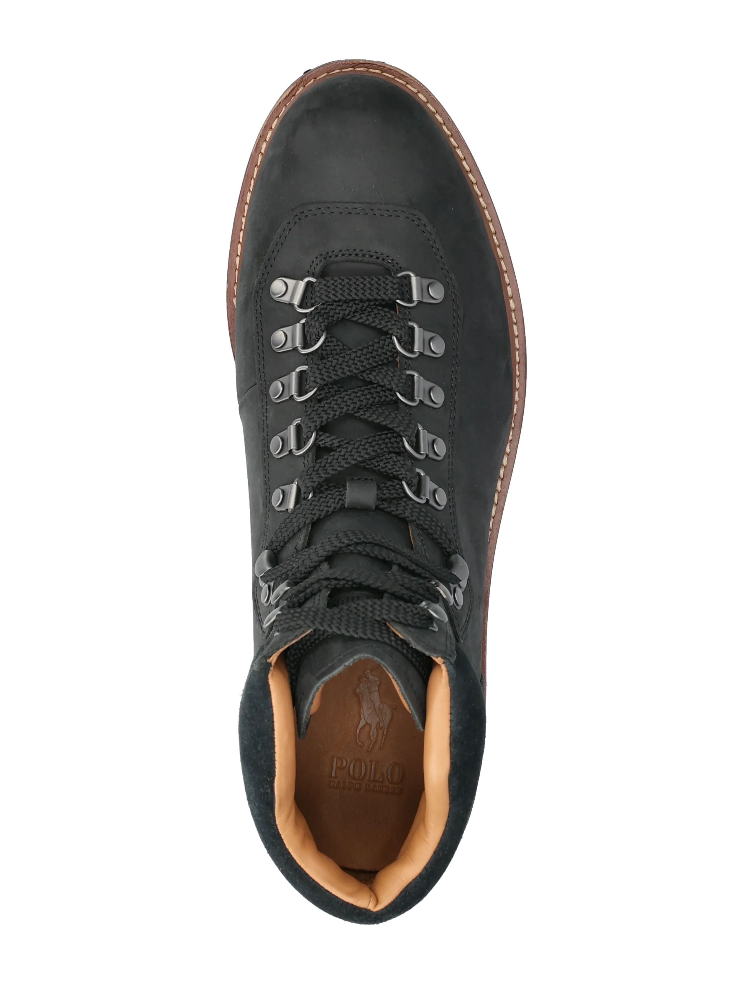 Polo Ralph Lauren - LEATHER/SUEDE-ALPN BT LITE-BO-MCB - bottes d'hiver - black - 3
