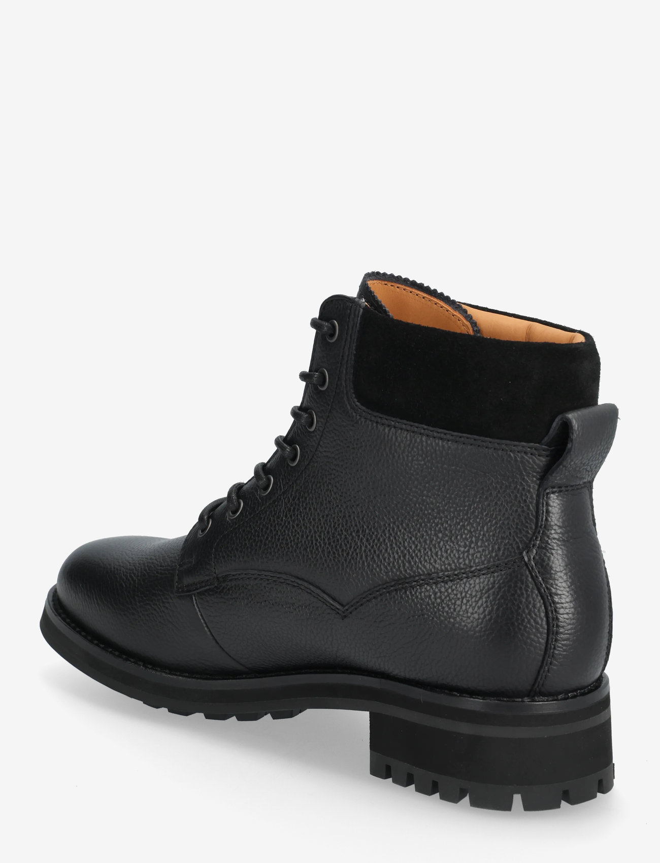 Polo Ralph Lauren - Bryson Mid Leather Field Boot - støvler med snøre - black - 2