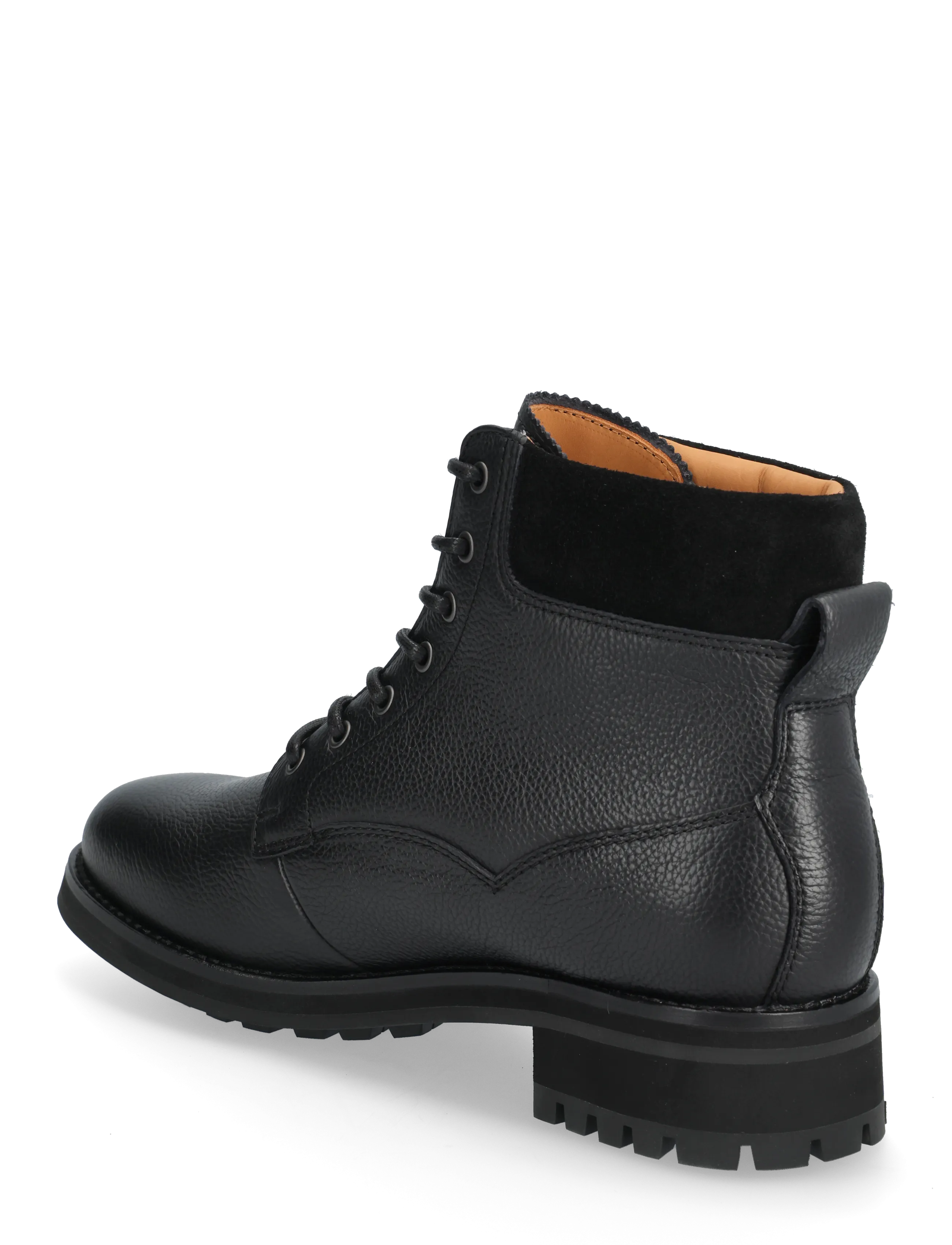 Polo Ralph Lauren - Bryson Mid Leather Field Boot - paeltega saapad - black - 2