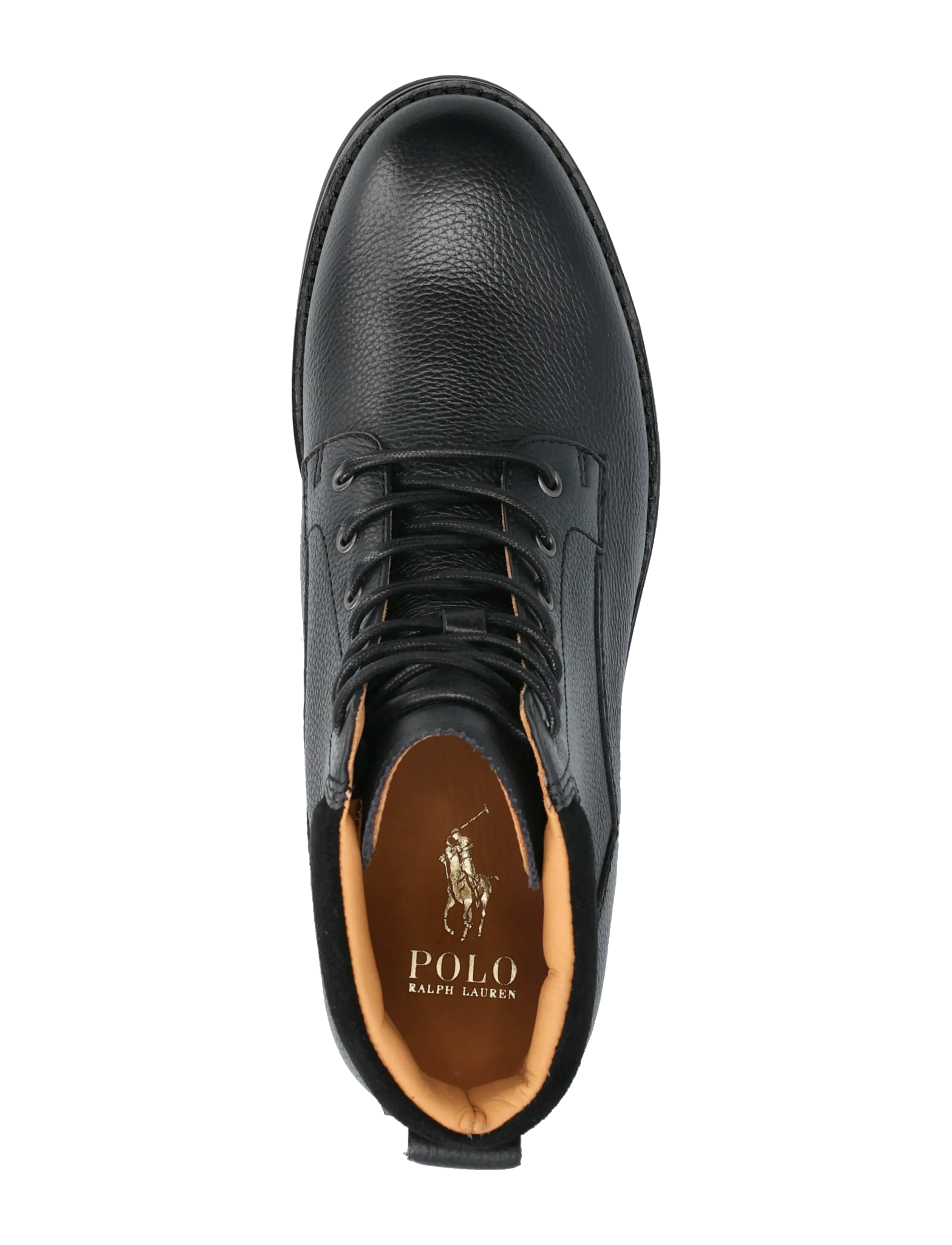 Polo Ralph Lauren - Bryson Mid Leather Field Boot - paeltega saapad - black - 3