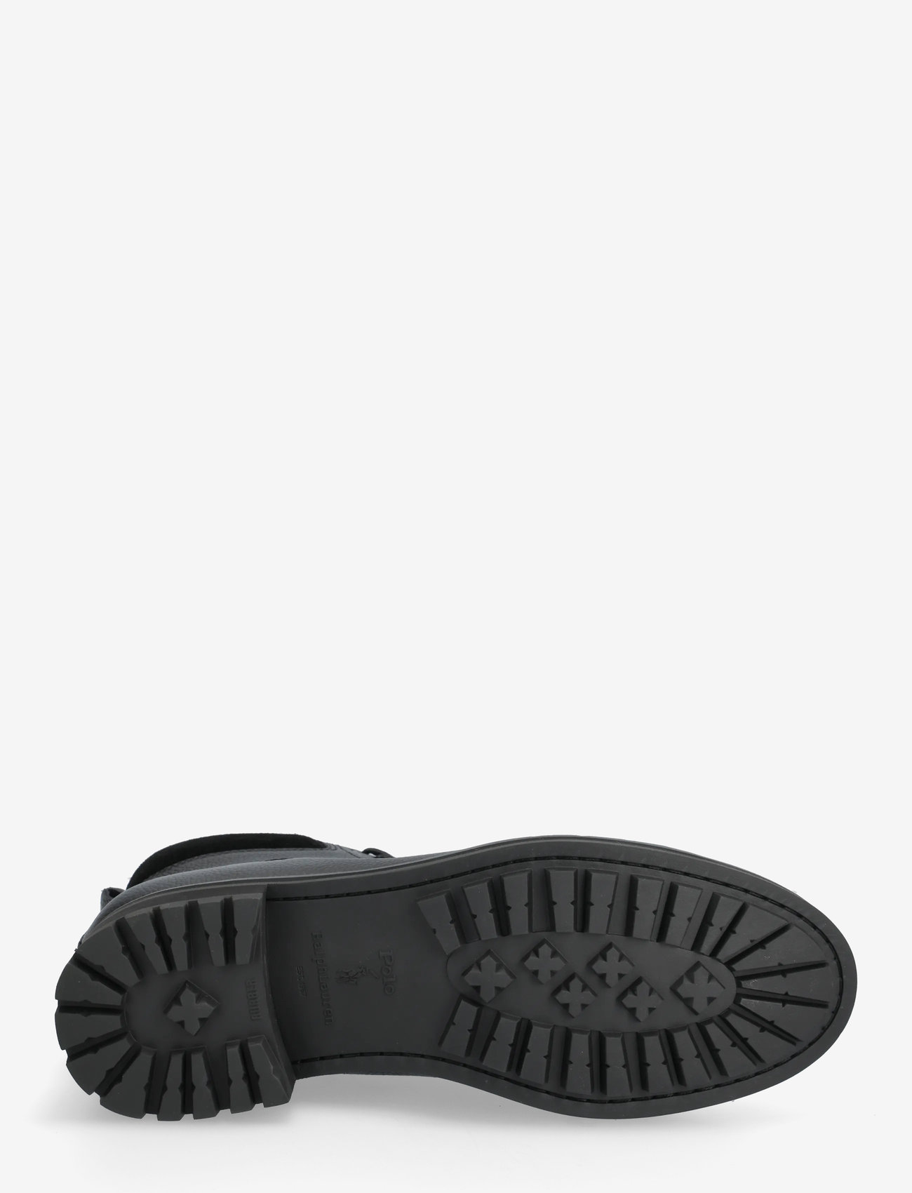 Polo Ralph Lauren - Bryson Mid Leather Field Boot - støvler med snøre - black - 4